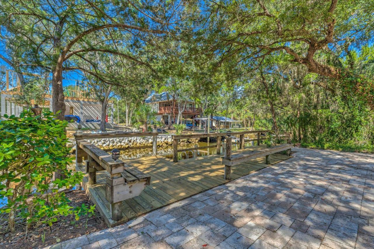 Canalfront Homosassa Escape With Private Dock! Exteriér fotografie
