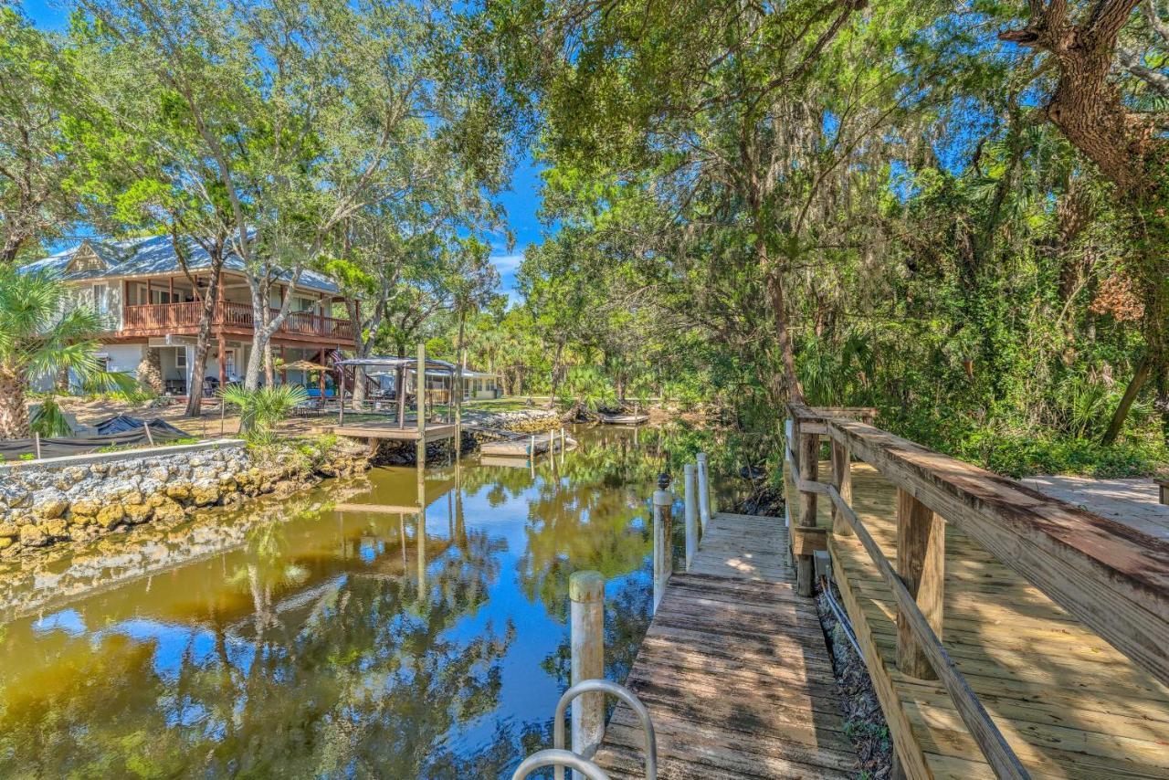 Canalfront Homosassa Escape With Private Dock! Exteriér fotografie
